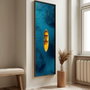 Wallity Pintura Decorativa Multicolor en MDF con Marco 40 x 120 cm